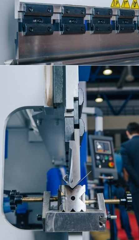 Листогибочный гидравлический пресс MetalTec HBM 100/3200М (Е22, ручная компенсация прогиба)